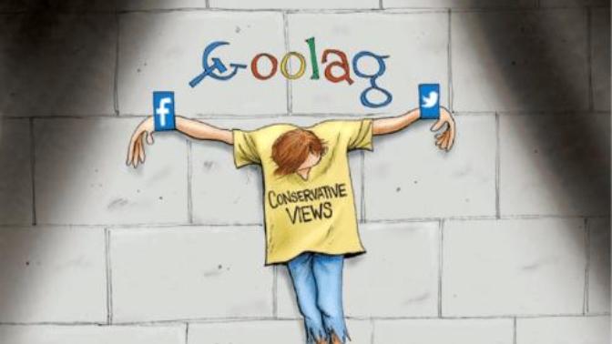 Why is Google & Facebook branding conservatives as Nazis?