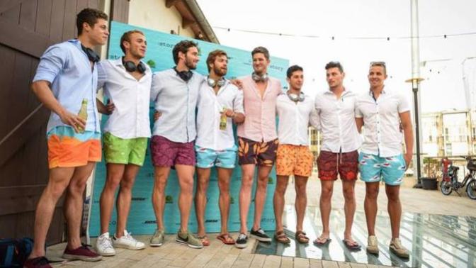 When was the last time you were wearing a swimsuit, where were you and who were you with?