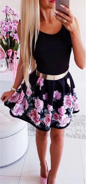 Which dress is cuter?