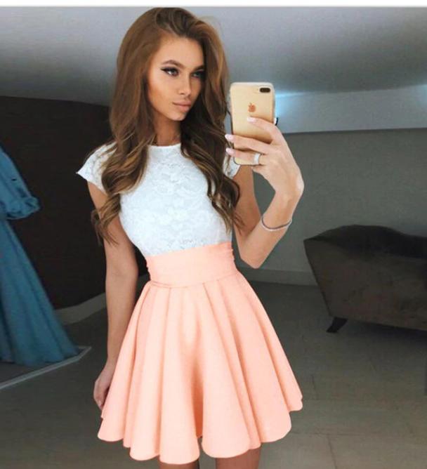 Which dress is cuter?