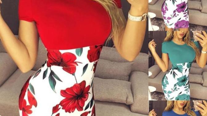 Which dress is cuter?