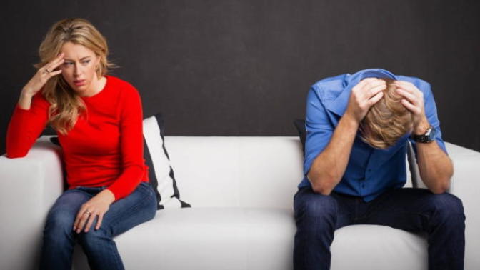 Why do men stay with women if they are unhappy?
