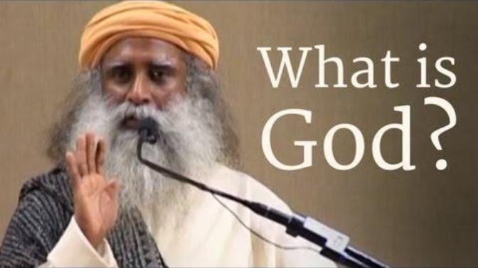 Something about what we think of god?