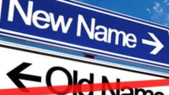 Have you ever changed your name?