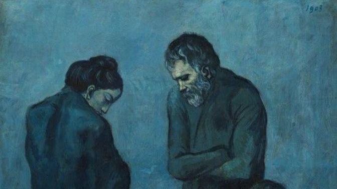 Do you know about artists making art "not matching" their emotions?