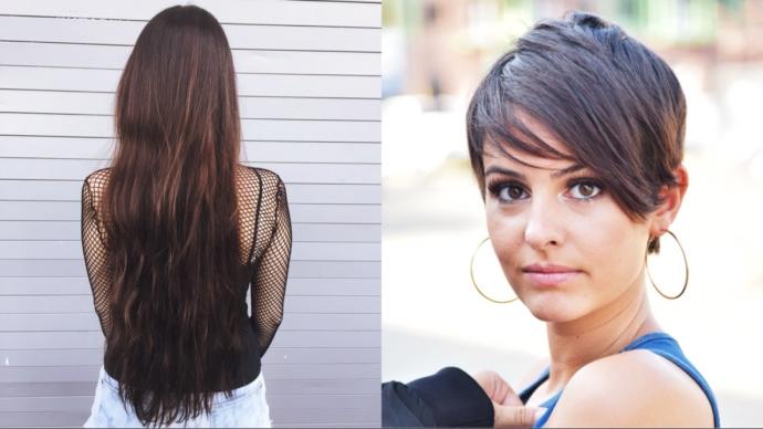 Guys, would you be okay if your SO chopped off all her long hair and went for a really short cut?