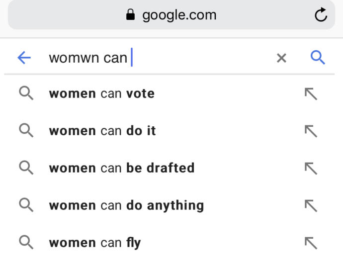 Can women fly and can men have babies?