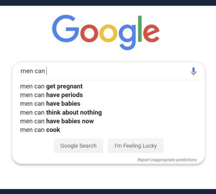Can women fly and can men have babies?