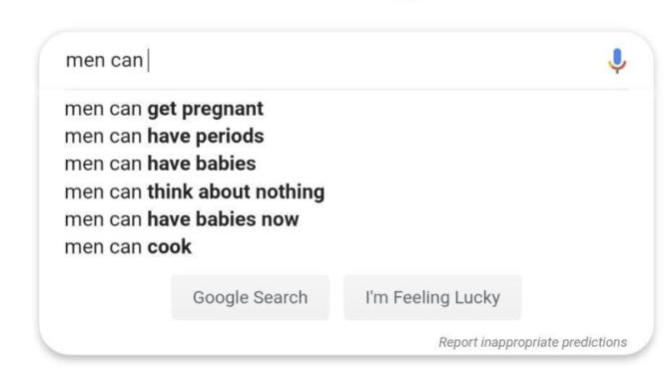 Can women fly and can men have babies?