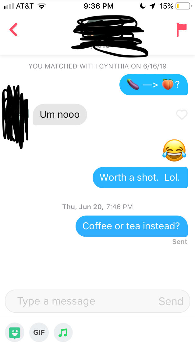 What am I doing wrong with my Tinder messages?