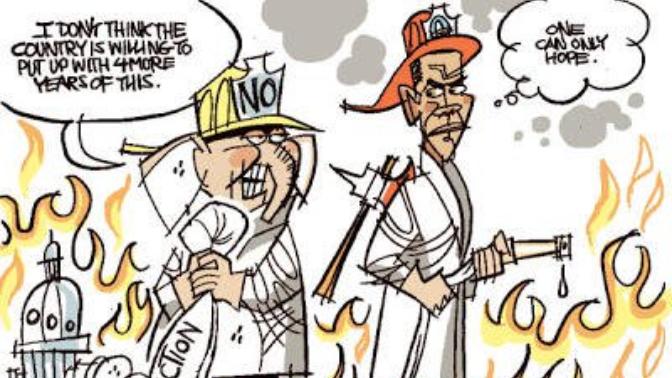 Why are Americans allowing politicians to undermine their own system of government?