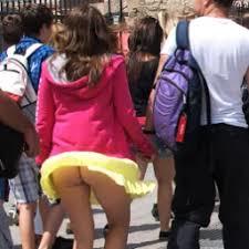 What kind of things do girls do, that if done by accident are just funny or embarrassing, but if done on purpose gets them called sluts by many?