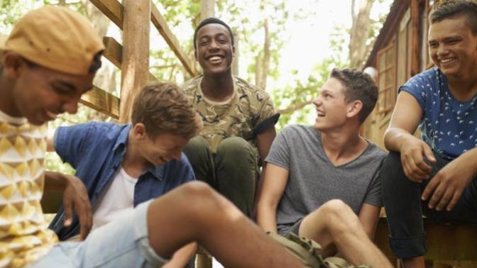 How much do guys share with their close friends?