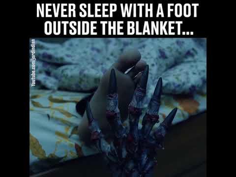 Are you capable of sleeping without a blanket covering your feet/legs?