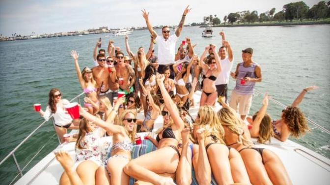 How can I call some super hot girls to my yacht party even though I don't have contacts of any?