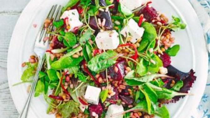 What's a great salad and dressing?