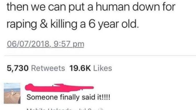 Should rapist be put to death?