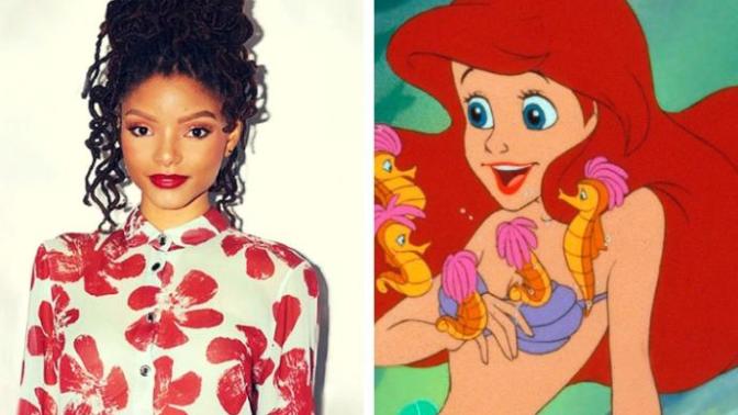 Do you agree or disagree with the actress that is going to play the little mermaid?