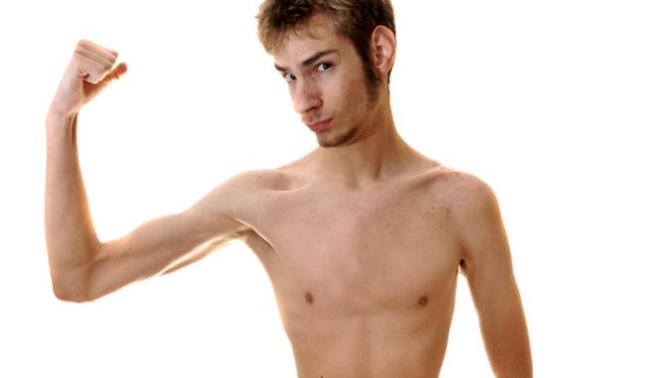 If women have sex with tall, strong, masculine guys why are there so many thin, short guys?
