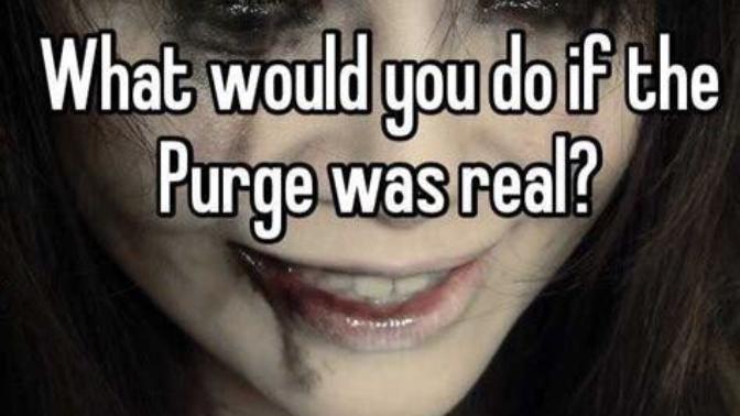 What If The Purge Was Real?