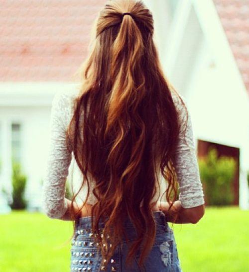 Guys what are your thoughts on butt length hair on a girl?
