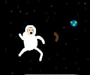 Is it easier or harder to poop in space?