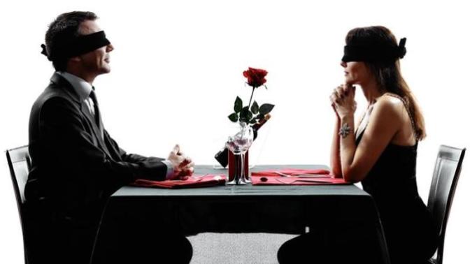 If you went on a blind date and didn't find him/her physically attractive, would you stay for the entire date or leave early?