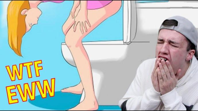 Girls, why do some of you try to flush tampons/pads/diva cups down the toilet, or even miss the target, and leave public bathrooms in a mess?