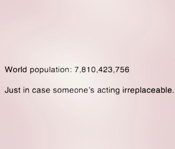 Do you think that your boyfriend/girlfriend is irreplaceable?