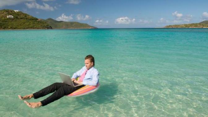 Are you those kind of employees that even if you are on vacations, you continue to check on how things are going at your office or not?