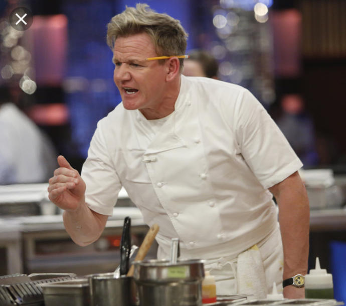 Would you eat Gordon Ramsey’s food?