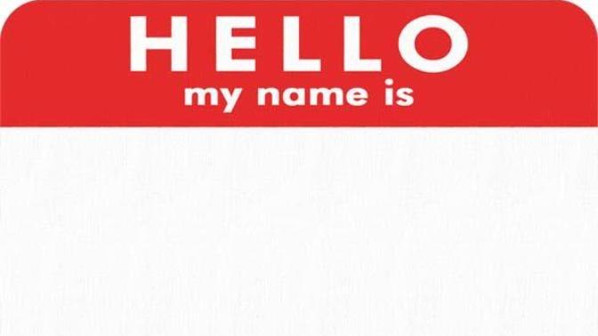 Do you get offended or mad/annoyed if someone forgets, or doesn't know, your name?