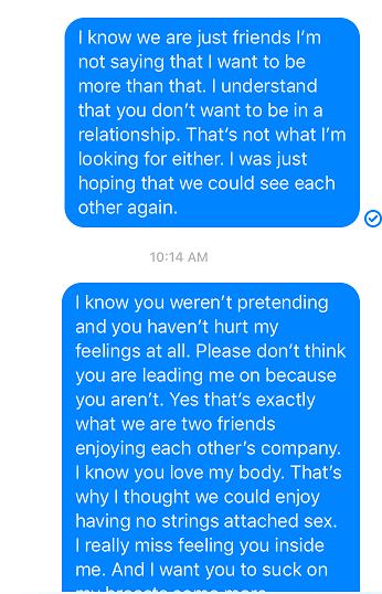 He thinks I want a relationship but I just want sex. How do I fix this misunderstanding?