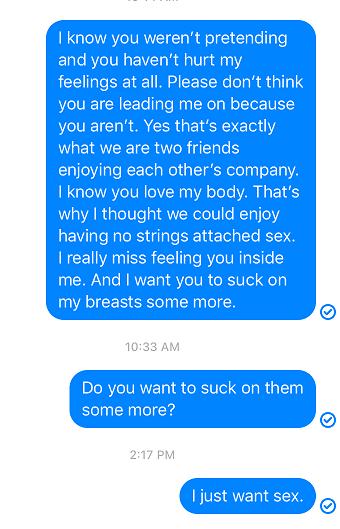 He thinks I want a relationship but I just want sex. How do I fix this misunderstanding?