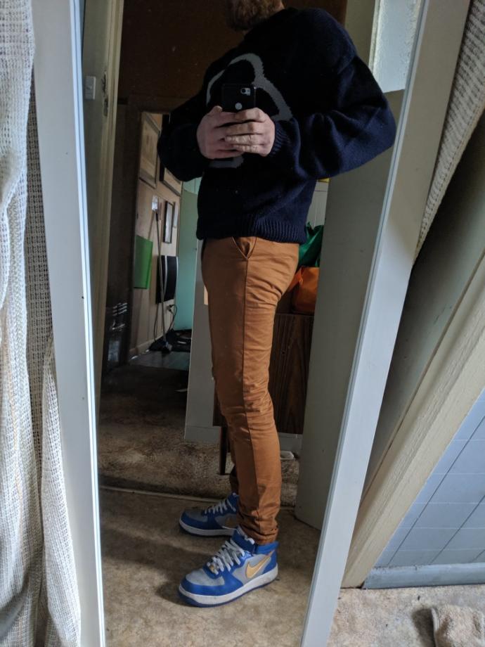 Skinny jeans? Take em off?
