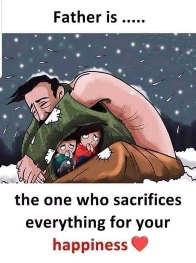 Who sacrificed more for you?
