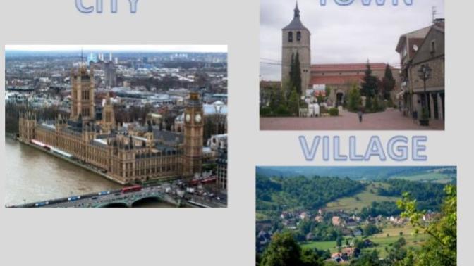 What's the difference between a town and a city?