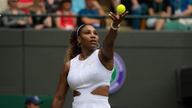 Do you think you could score a point against Serena Williams?