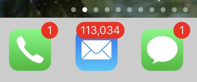 How many unread emails do you currently have in your inbox?
