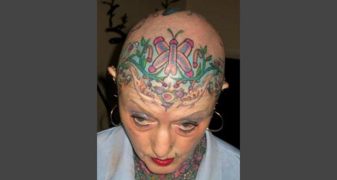 Who wants dicks on your head? Must have been on crack