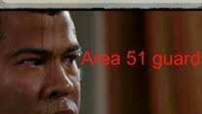 Area 51 raid leader, looking for UFO drivers and someone who can speak aliennies?