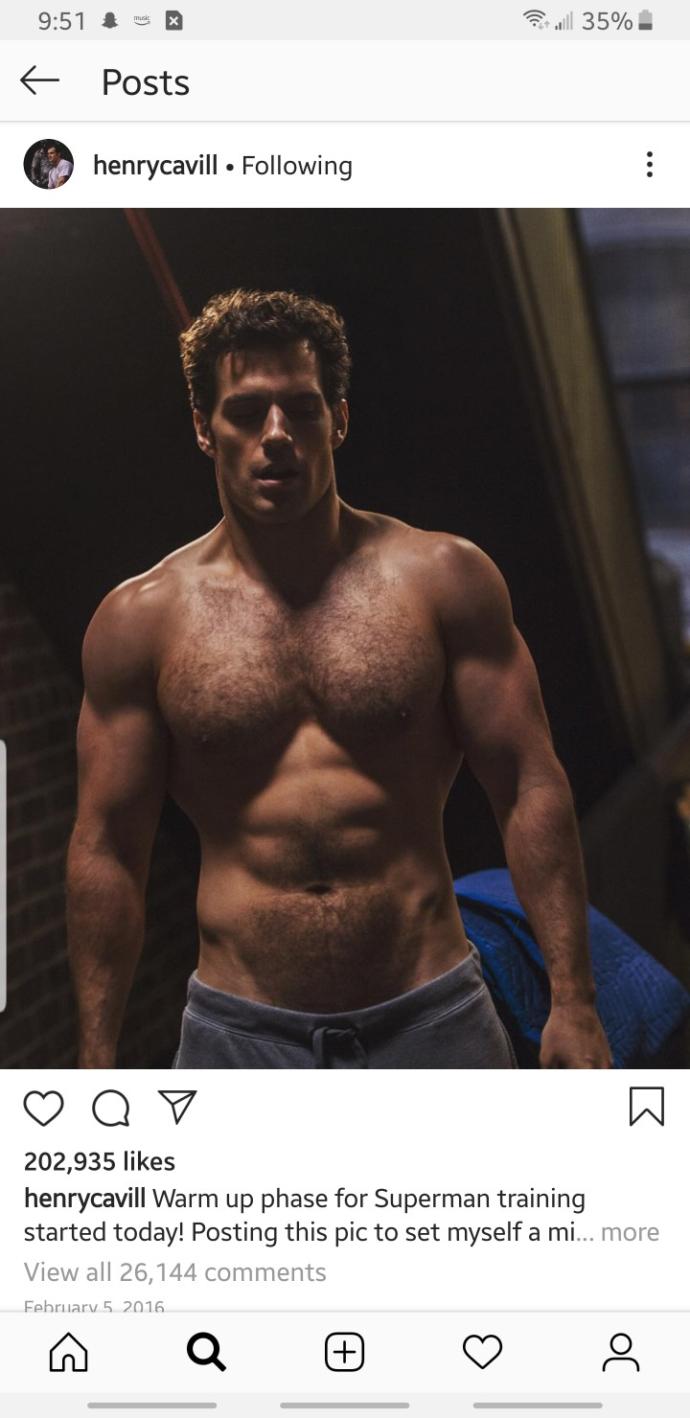 Is a body like henry cavill achievable for me?