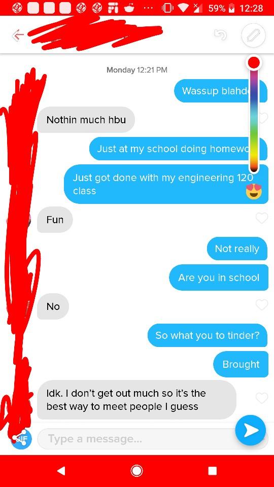 Tinder- What Should I Do In This Situation?