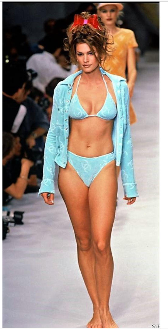 How come Cindy Crawford wasn’t as skinny as the models of today?