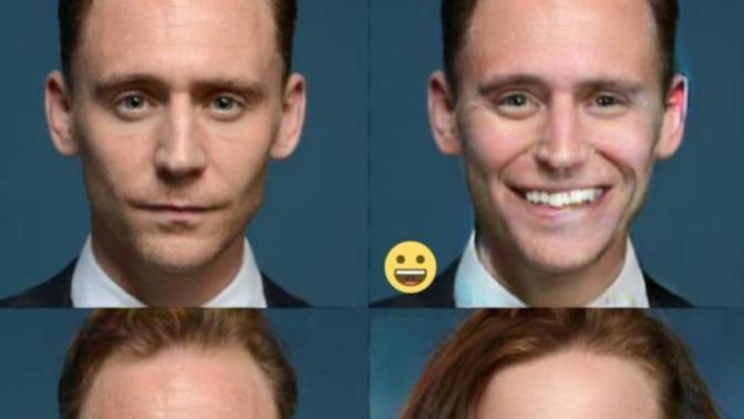 Have you tried the app FaceApp?