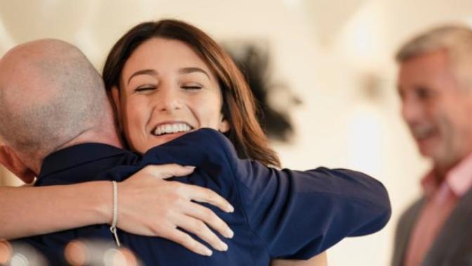 Why are Americans such huggers?