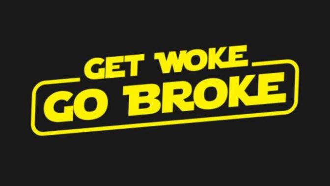 Do you agree with the term, "get woke, go broke"?
