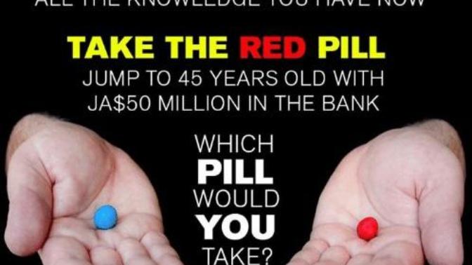 Which pill would you swallow?