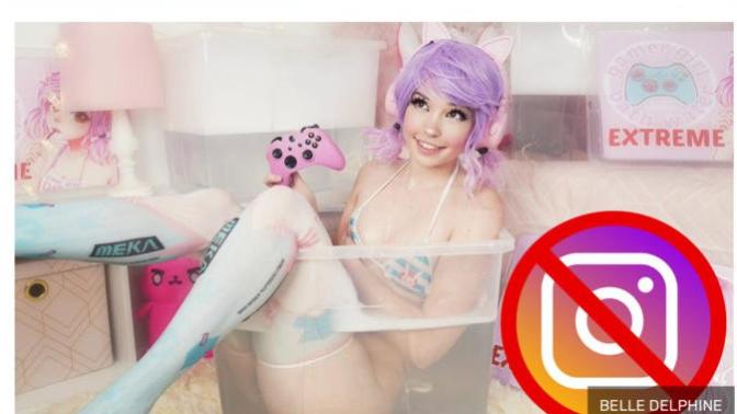 Belle Delphine banned from Instagram. What do you think: good or not?