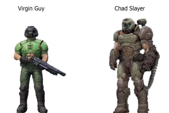 Who's more of a badass, the Doom guy or Doom slayer?